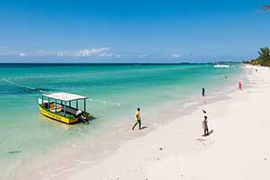 Seven Mile Beach in Negril